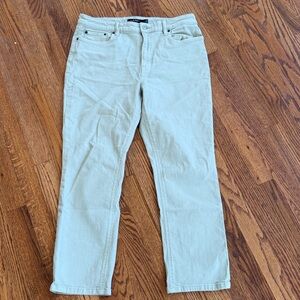 Ralph Lauren Black Label Light Mint Green Jeans Women’s Size 14 Excellent